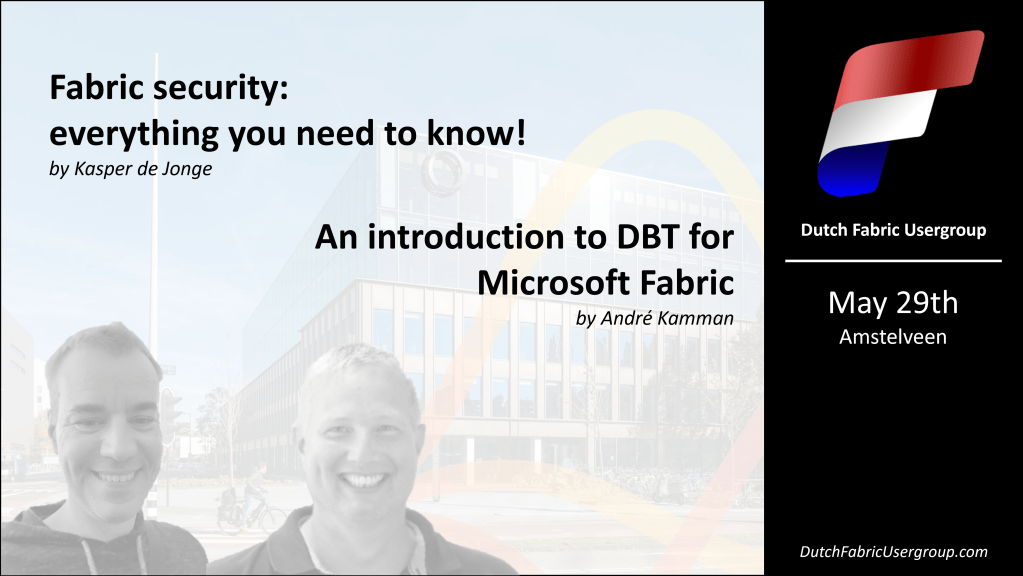 29 May 2024 – Third meetup Dutch Fabric User&nbsp;Group