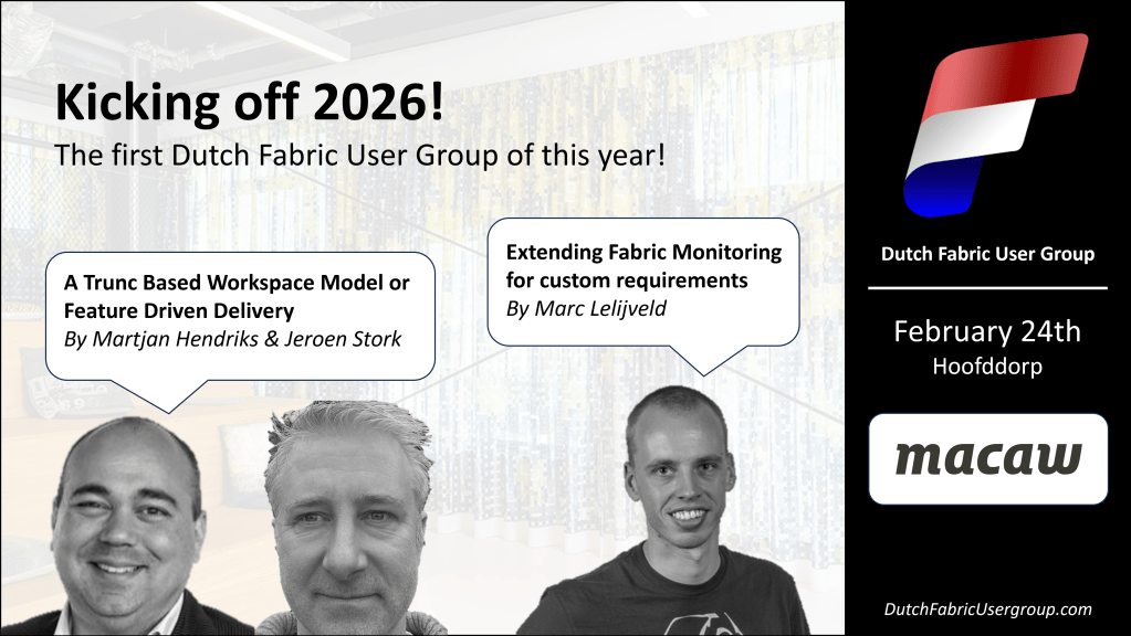 February 24th 2026 – Meetup Dutch Fabric User&nbsp;Group